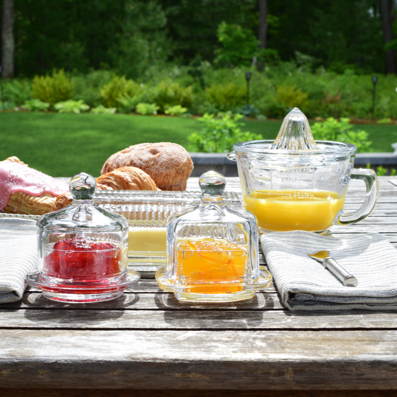 Cloche Condiment Dish Round - Earth & Nest
