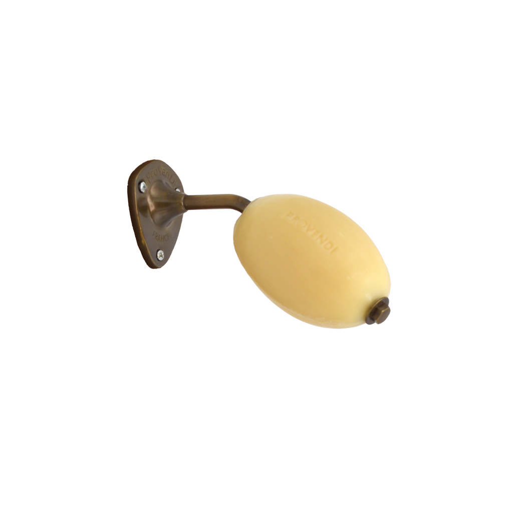 Soap Holder & Bar Soap (Gift Box) Provendi Rotating - Earth & Nest