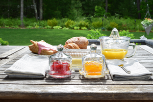 Cloche Condiment Dish Round