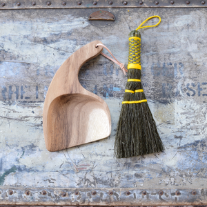 Sorghum Hand Broom & Dustpan