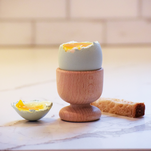 Earth & Nest Turned Wood Egg Cup - Thumbnail 3