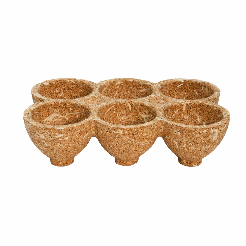 Egg Nester (cork egg holder) - Earth & Nest