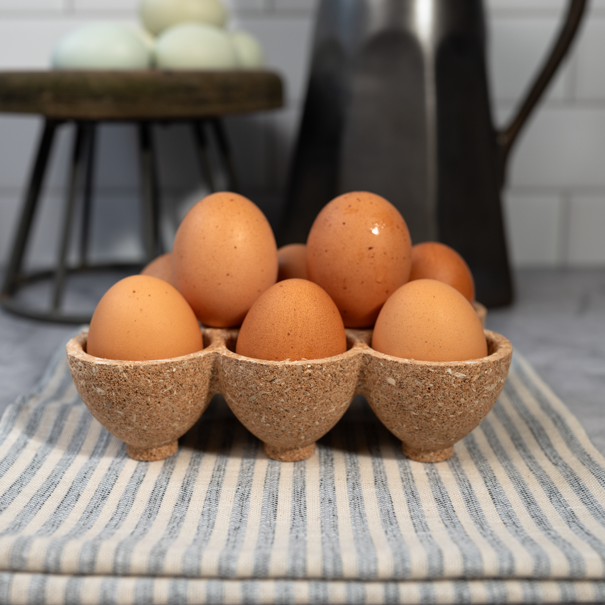 Egg Nester (cork egg holder) - Earth & Nest