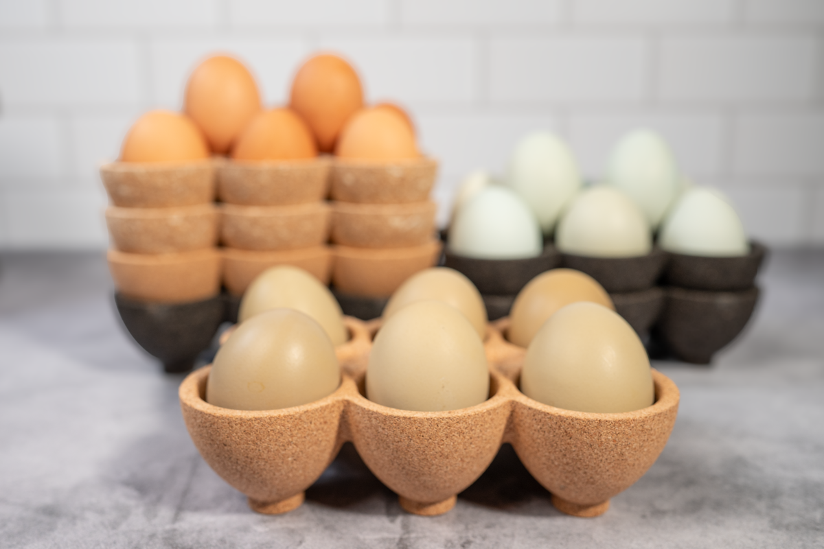 Egg Nester (cork egg holder) - Earth & Nest
