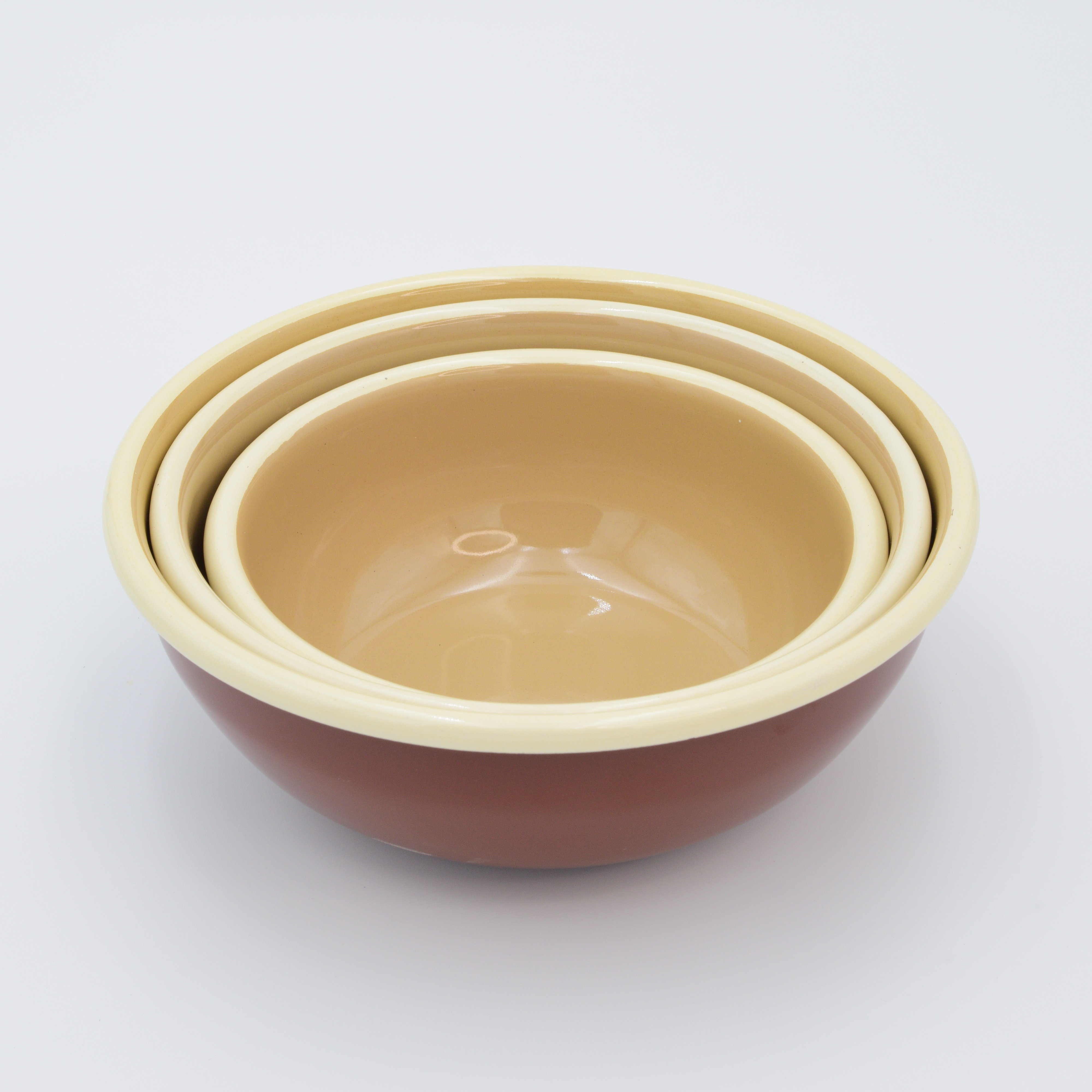 Enamel Bowls Set of 3 - Earth & Nest