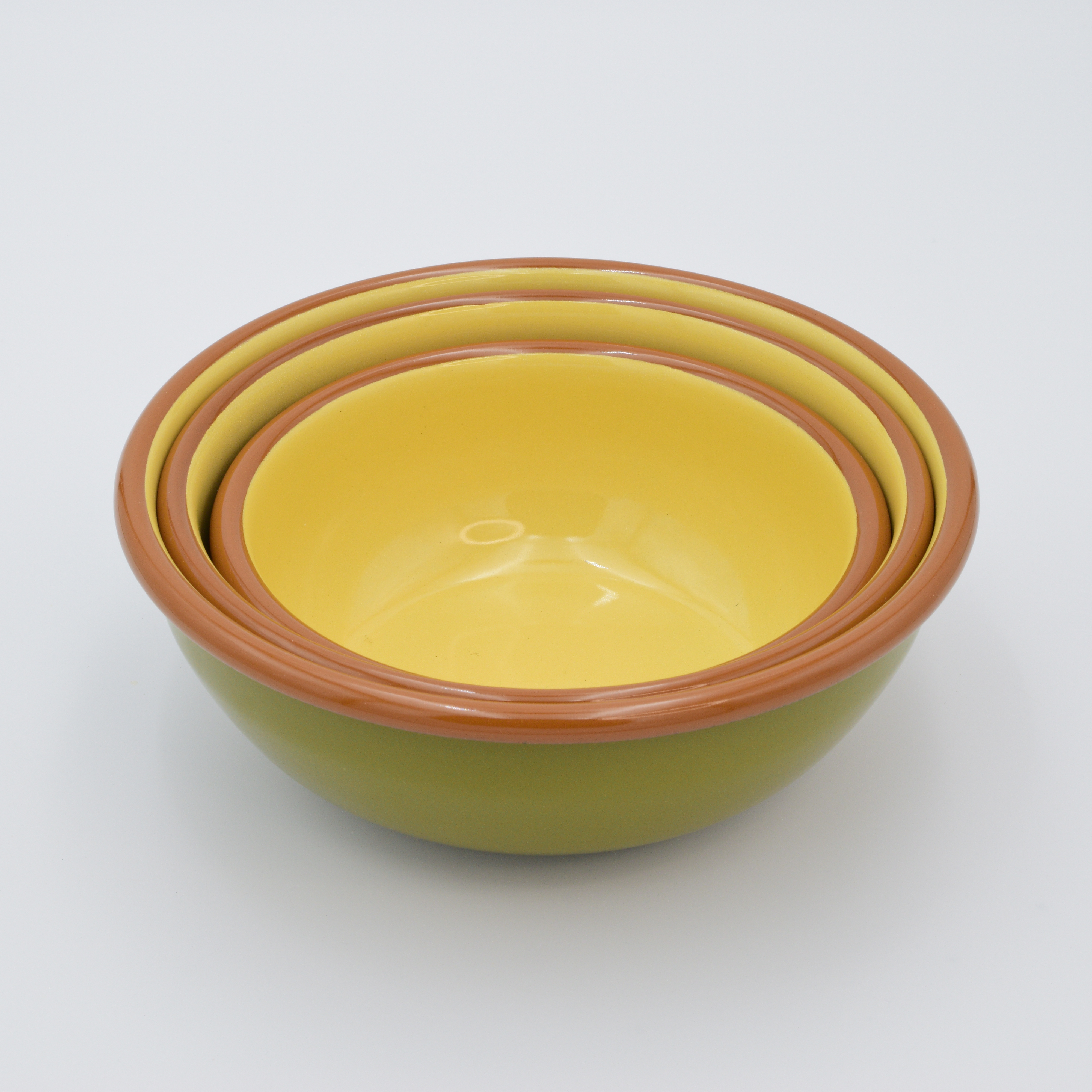 Enamel Bowls Set of 3 - Earth & Nest