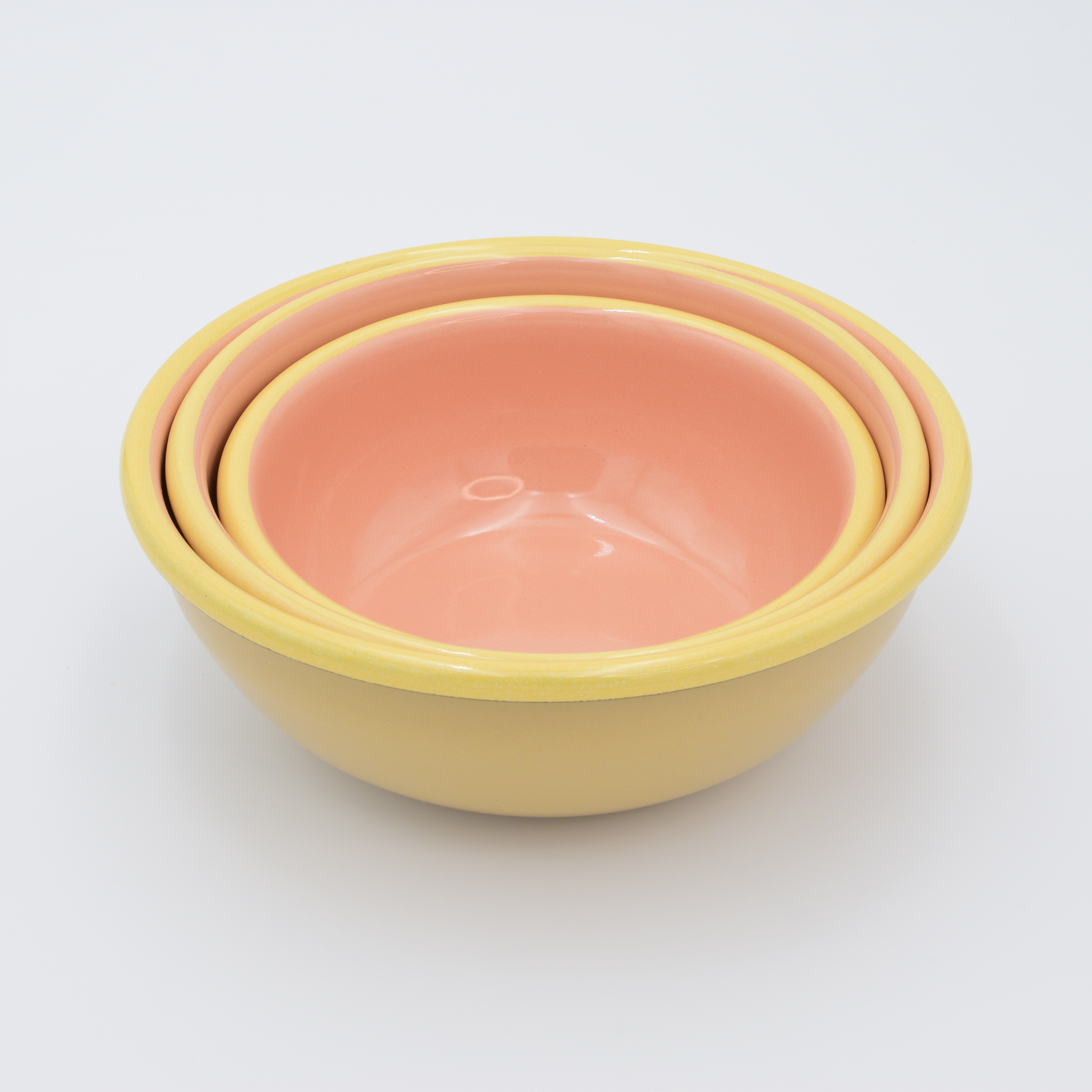 Enamel Bowls Set of 3 - Earth & Nest