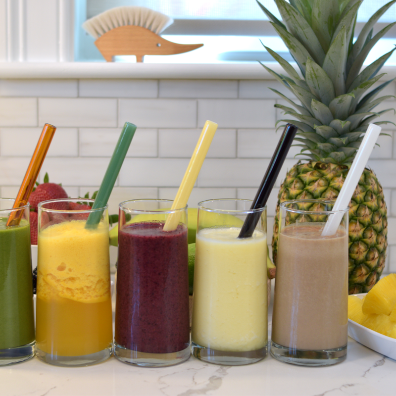 Glass Straw 9" - Earth & Nest