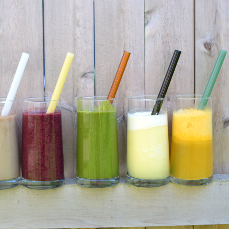 Glass Straw 9" - Earth & Nest