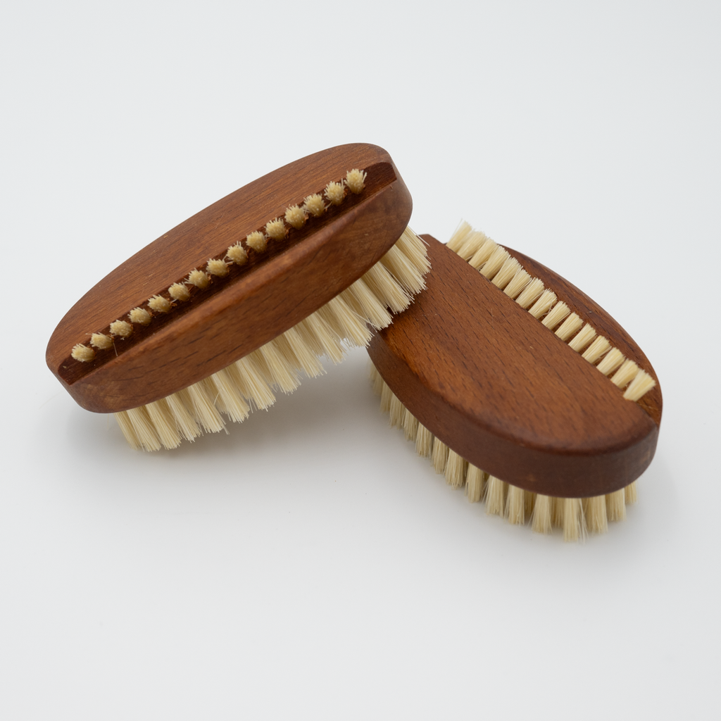 Nail Brush oval, Thermowood