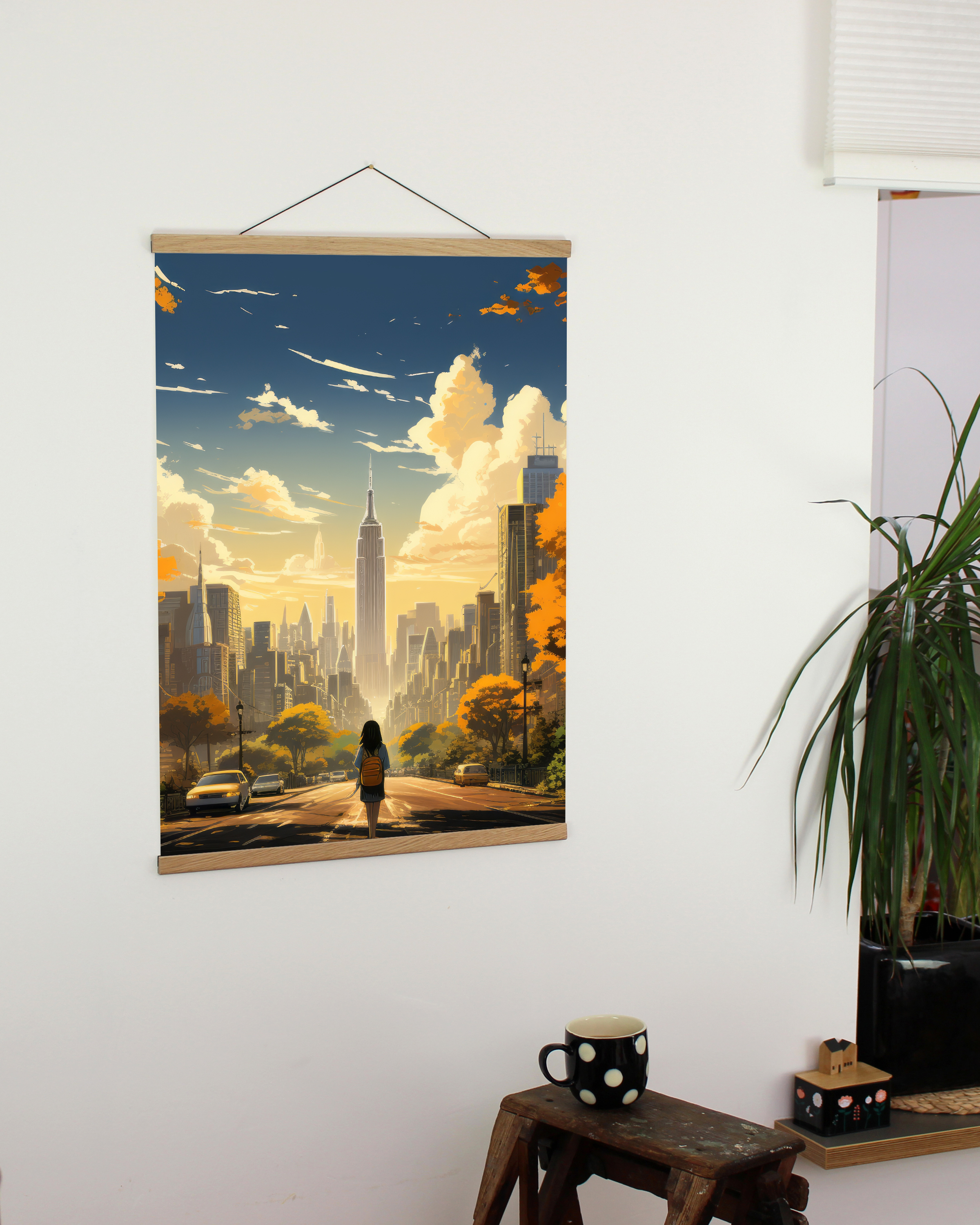 Oak Poster Hanger - Earth & Nest