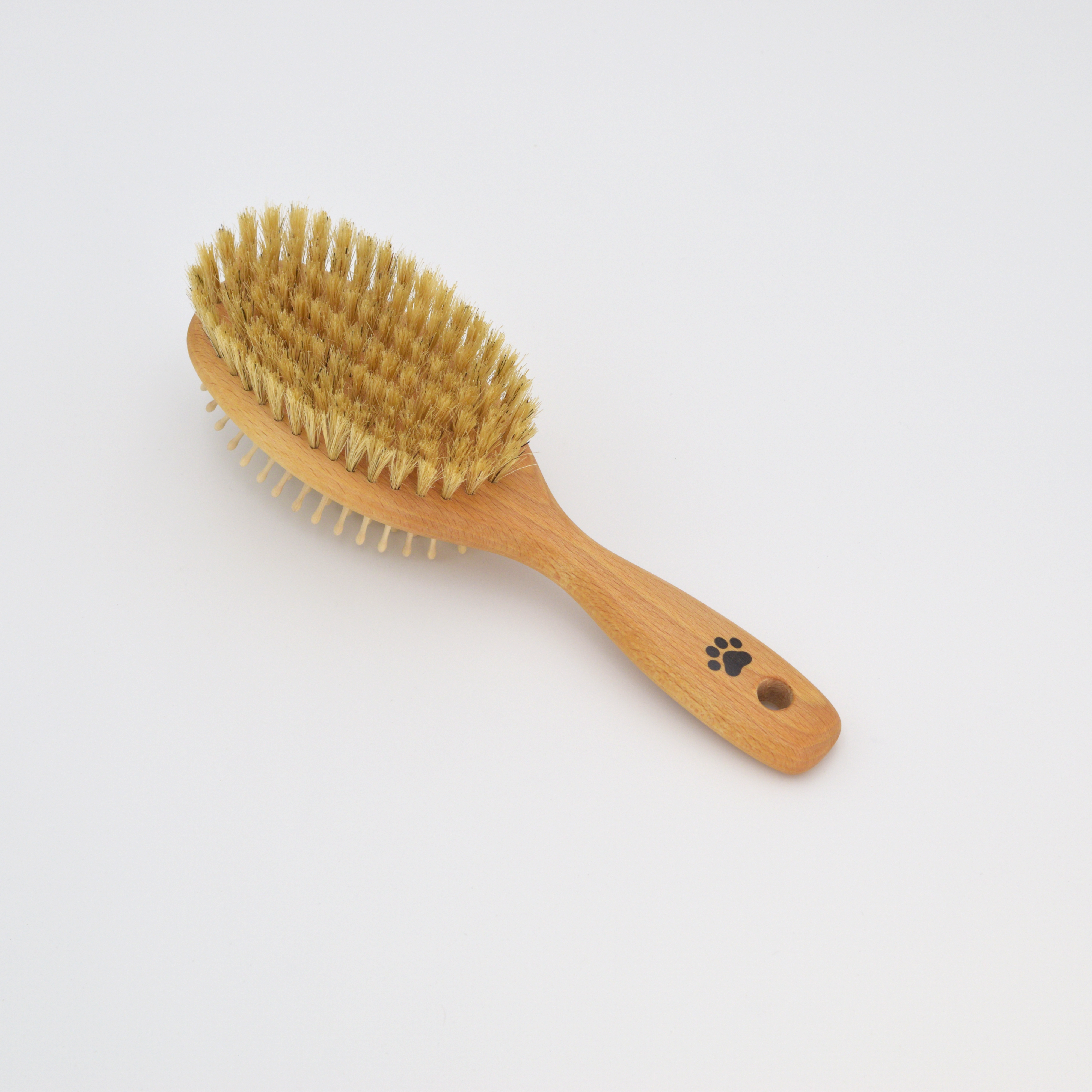 Pet Brush, wood pin and bristle - Earth & Nest
