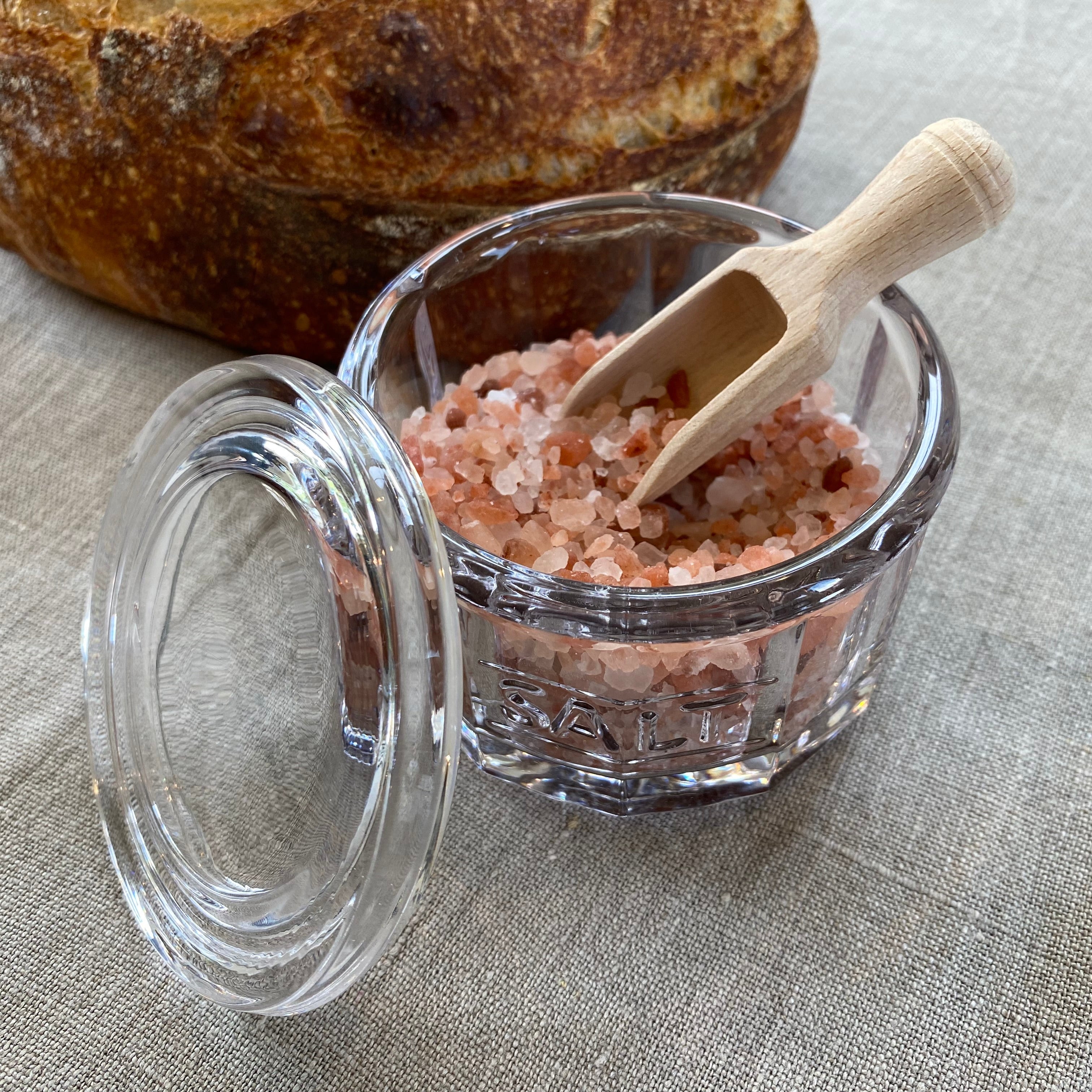 Salt Pot w/ scoop - Earth & Nest