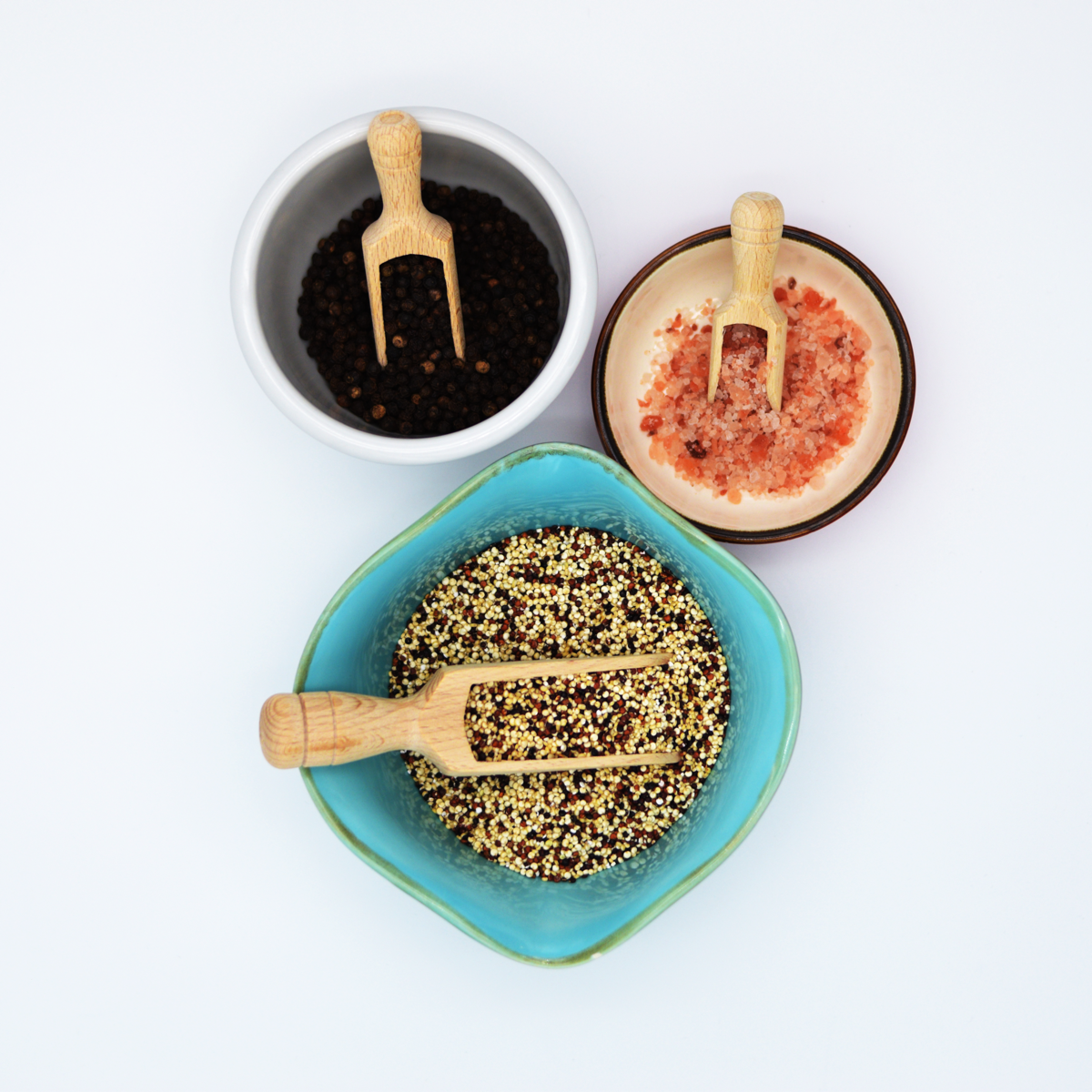 Wooden Scoop - Earth & Nest