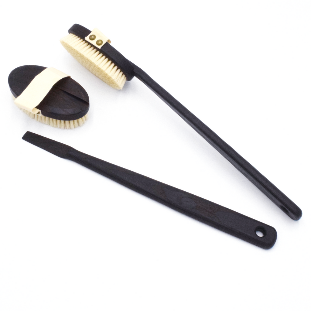 Bath Brush, Thermowood - Earth & Nest