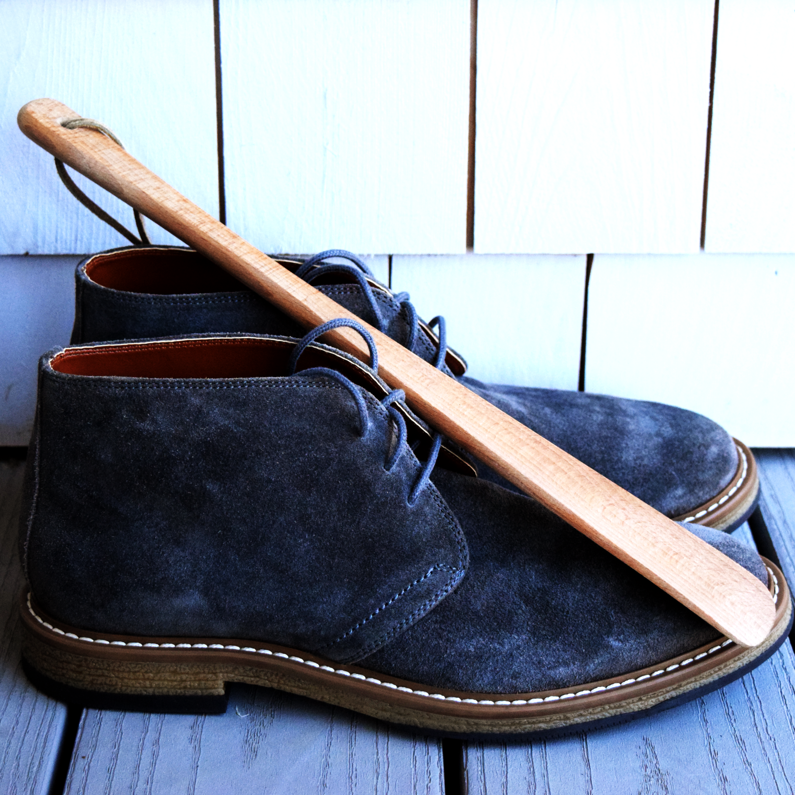 Shoehorn leather strap - Earth & Nest